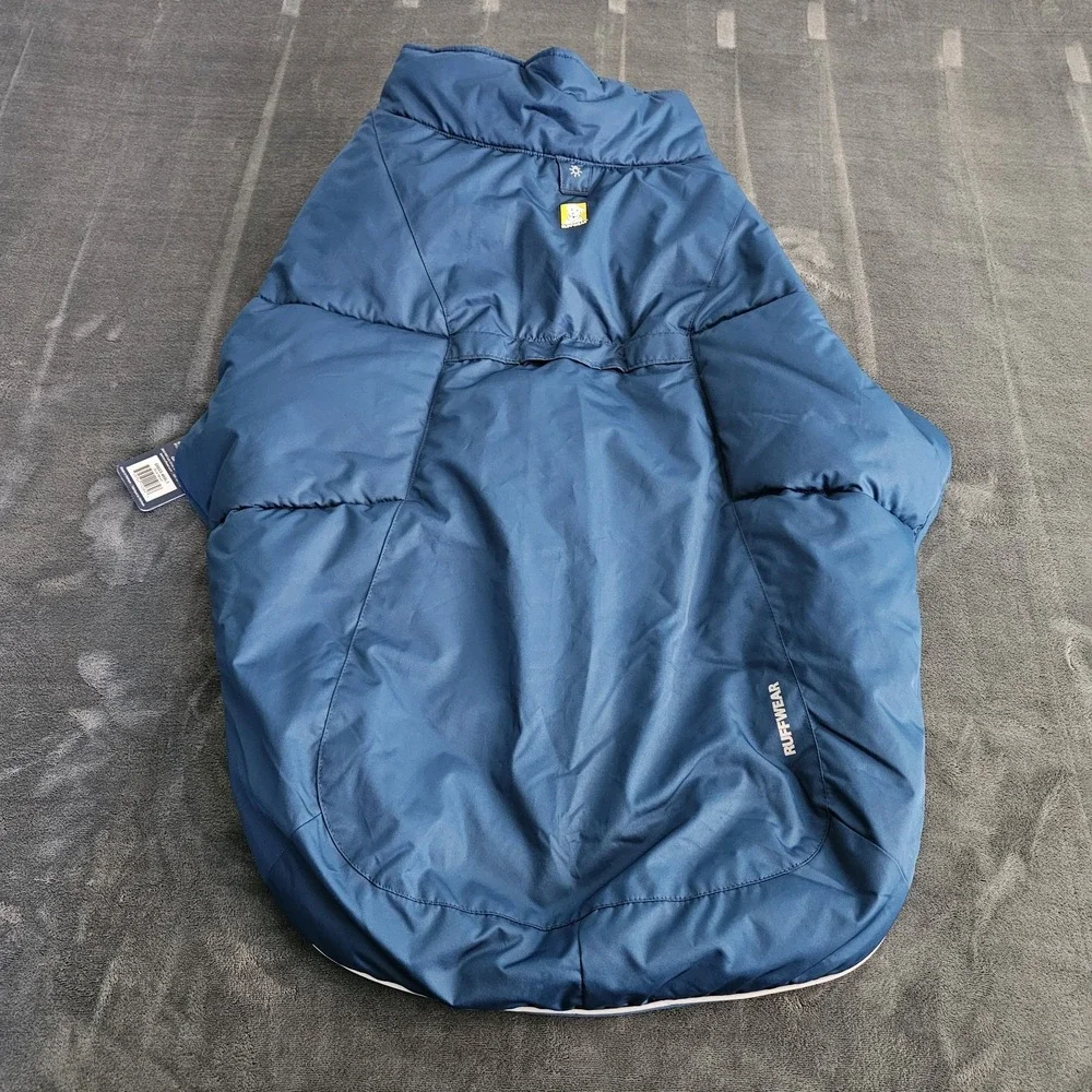 Ruffwear Quinzee Insulated Dog Jacket 05603-460L1 XL Blue Moon NEW